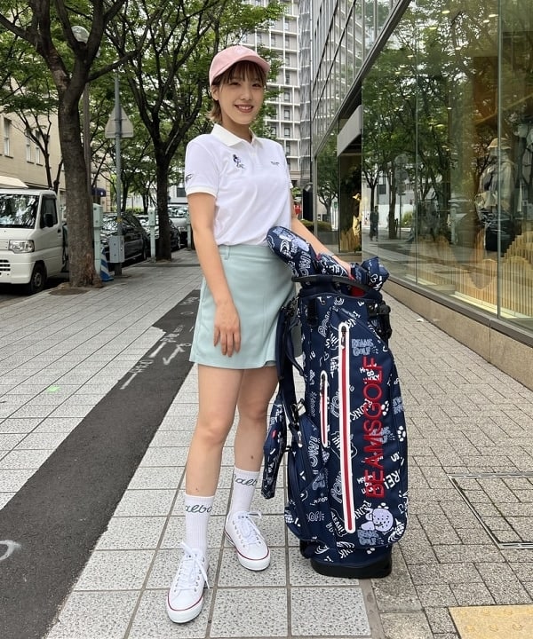 PEANUTS × BEAMS GOLF / 別注 スヌーピー キャディバッグ