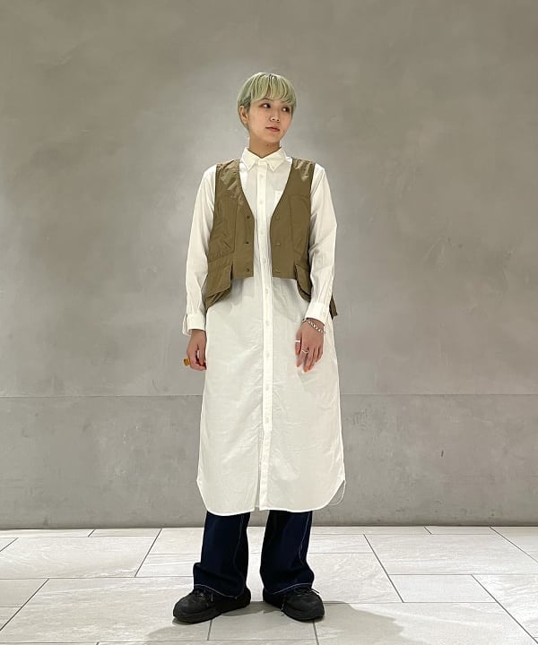 シマダリツコさんの「BEAMS WOMEN｜12オンス デニム ペインター パンツ」を使ったコーディネート