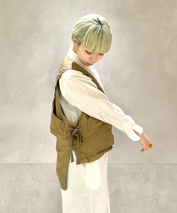 シマダリツコさんの「BEAMS WOMEN｜12オンス デニム ペインター パンツ」を使ったコーディネート