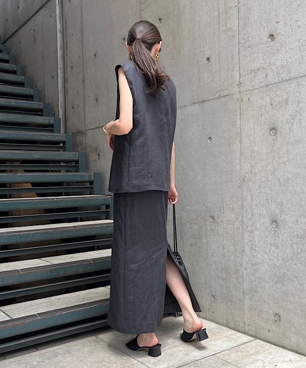 shibataさんの「BEAMS WOMEN｜les bon bon / ヴィクトリア ネックレス ゴールド」を使ったコーディネート