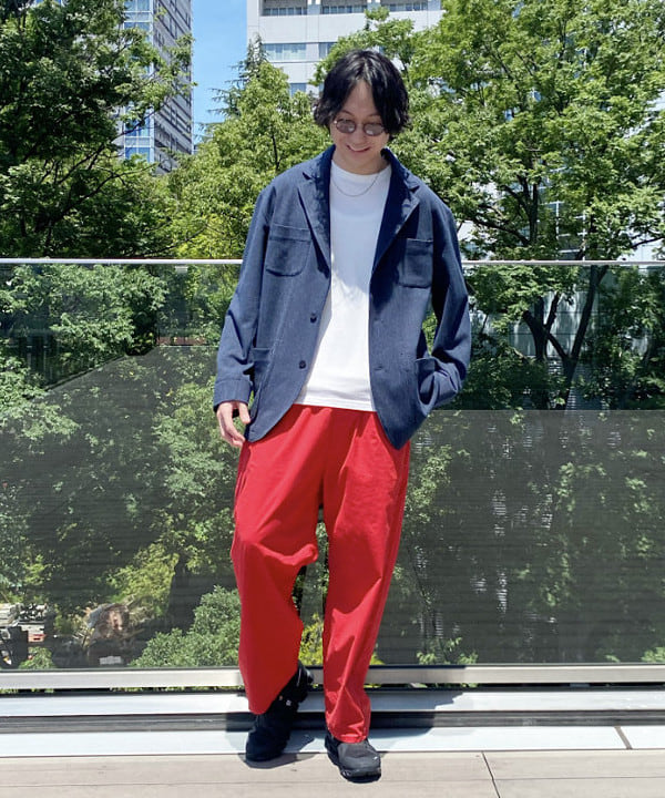 Lee x B:MING by BEAMS / 別注 FLeeasy カラー イージーパンツ | B:MING LIFE STORE by BEAMS （ビーミングライフストアバイビームス）の通販 - mall