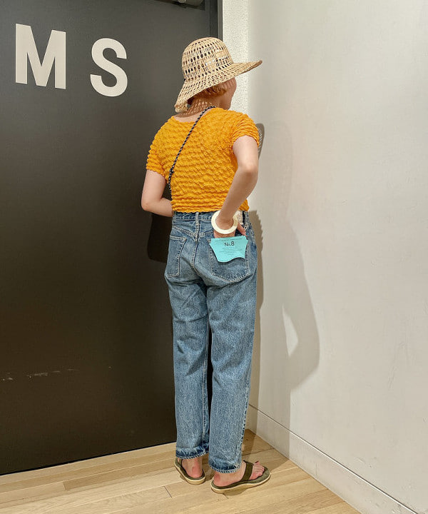 葛岡 七海さんの「BEAMS WOMEN｜orSlow / 別注 No.8 DENIM」を使ったコーディネート