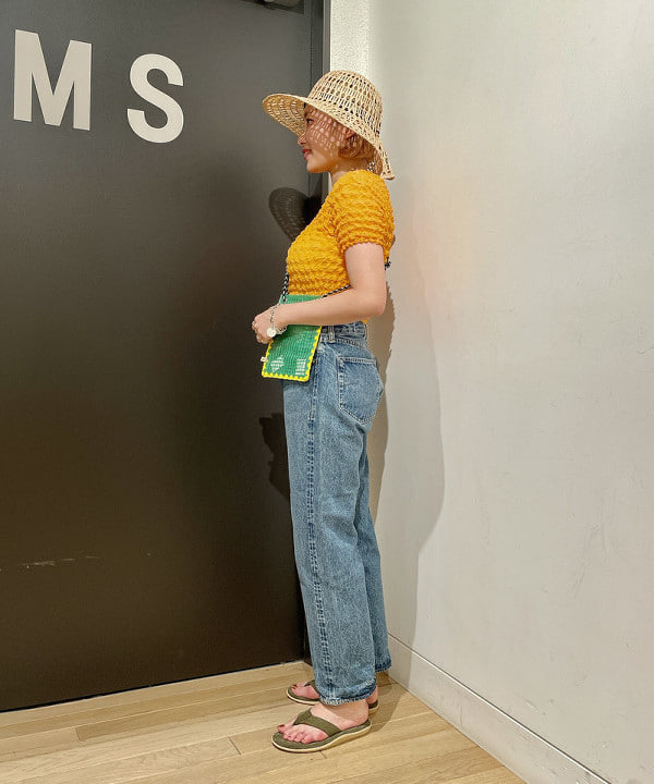 葛岡 七海さんの「BEAMS WOMEN｜orSlow / 別注 No.8 DENIM」を使ったコーディネート