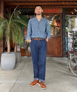 BEAMS PLUS（ビームス プラス）POST OVERALLS × WAREHOUSE & CO 