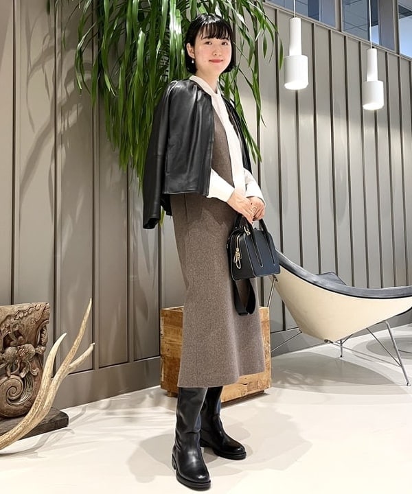 kanokoさんの「BEAMS WOMEN｜TOFF&LOADSTONE / ジョリー ミニボストン ショルダーバッグ」を使ったコーディネート