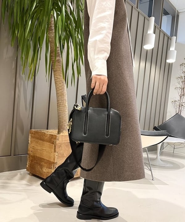 kanokoさんの「BEAMS WOMEN｜TOFF&LOADSTONE / ジョリー ミニボストン ショルダーバッグ」を使ったコーディネート