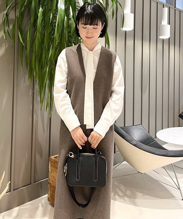 kanokoさんの「BEAMS WOMEN｜TOFF&LOADSTONE / ジョリー ミニボストン ショルダーバッグ」を使ったコーディネート