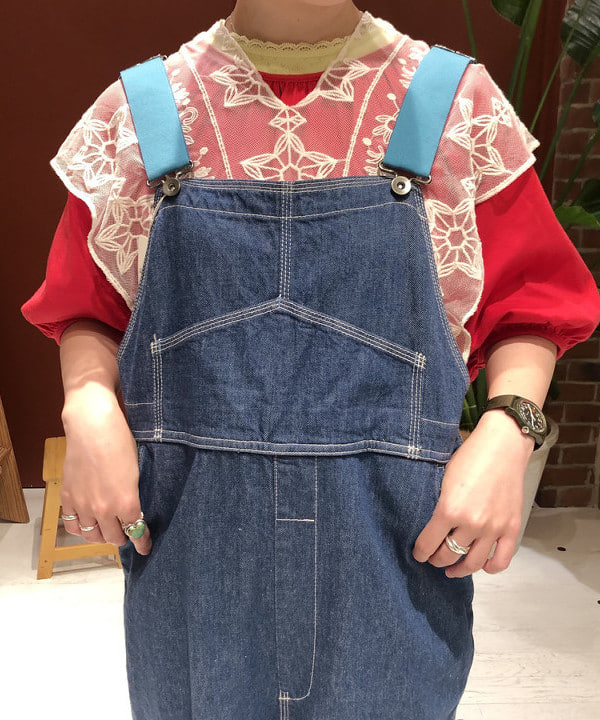 イシイ サオリさんの「BEAMS WOMEN｜BEAMS BOY / アジャスター オーバーオール」を使ったコーディネート