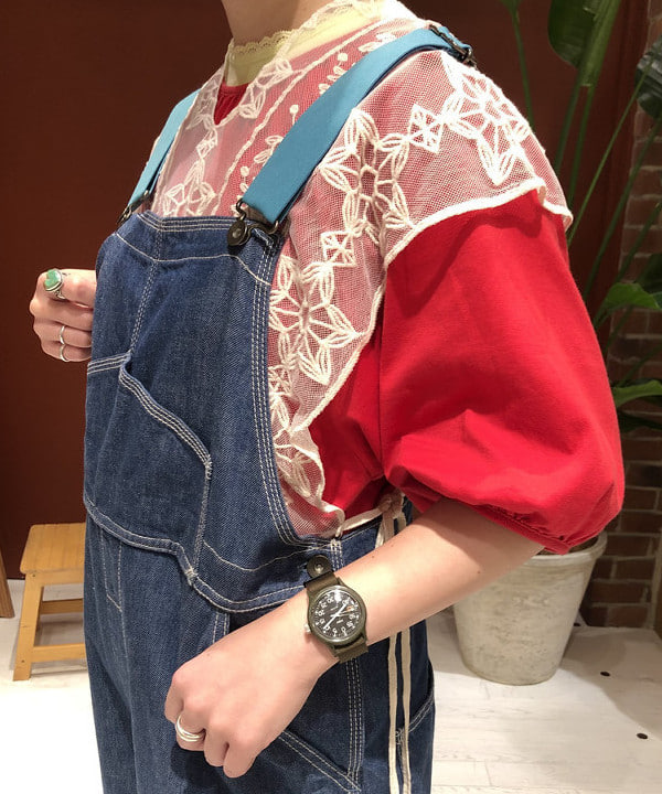 イシイ サオリさんの「BEAMS WOMEN｜BEAMS BOY / アジャスター オーバーオール」を使ったコーディネート