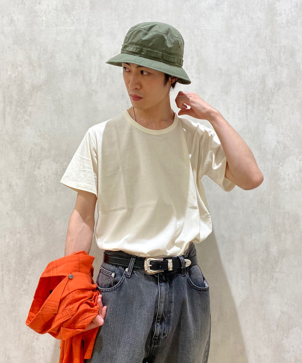 平柳 楓馬さんの「BEAMS WOMEN｜TORY LEATHER / 1 Creased Belt」を使ったコーディネート
