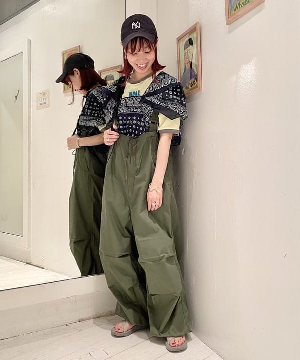 SHINAGAWAさんの「BEAMS WOMEN｜BEAMS BOY / US ARMY オーバー パンツ」を使ったコーディネート