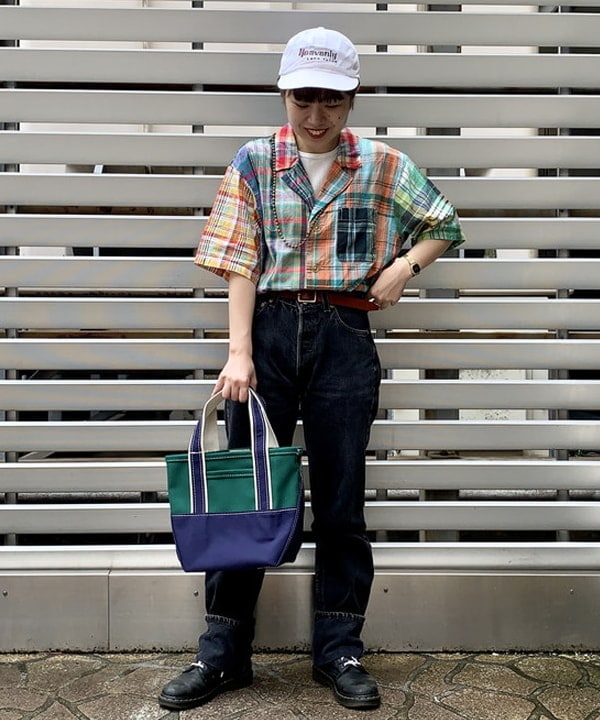 ナツハさんの「BEAMS WOMEN｜L.L.Bean / Deep Bottom Deluxe Boat and Tote S」を使ったコーディネート