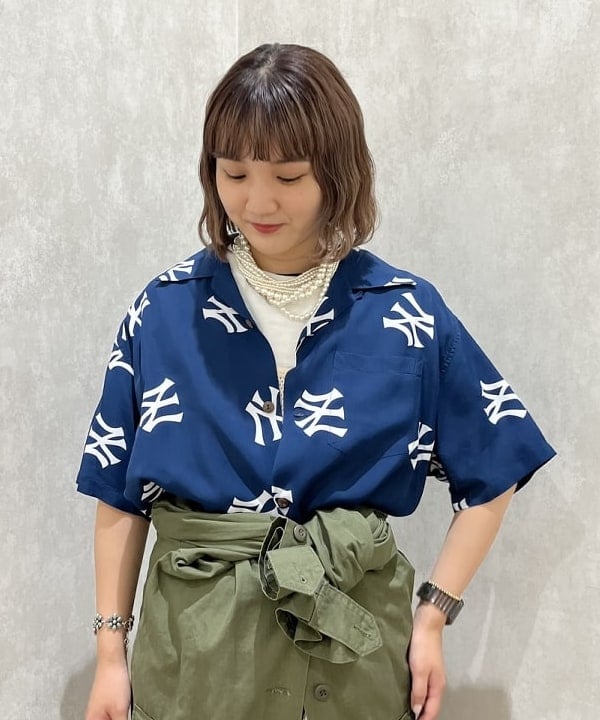 るーたまさんの「BEAMS WOMEN｜Goodwear / カスタム ビッグ Tシャツ」を使ったコーディネート
