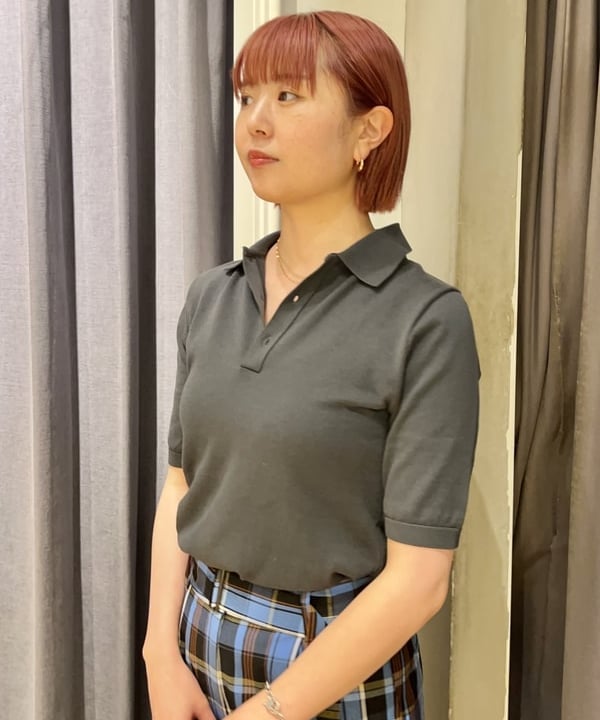 篠崎 香月さんの「BEAMS WOMEN｜YOUNG&OLSEN / レザートートバッグ M」を使ったコーディネート