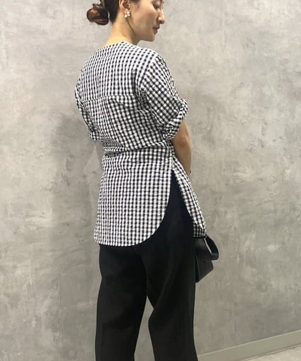 越智 里美さんの「BEAMS WOMEN｜TOFF&LOADSTONE / ジョリー ミニボストン ショルダーバッグ」を使ったコーディネート