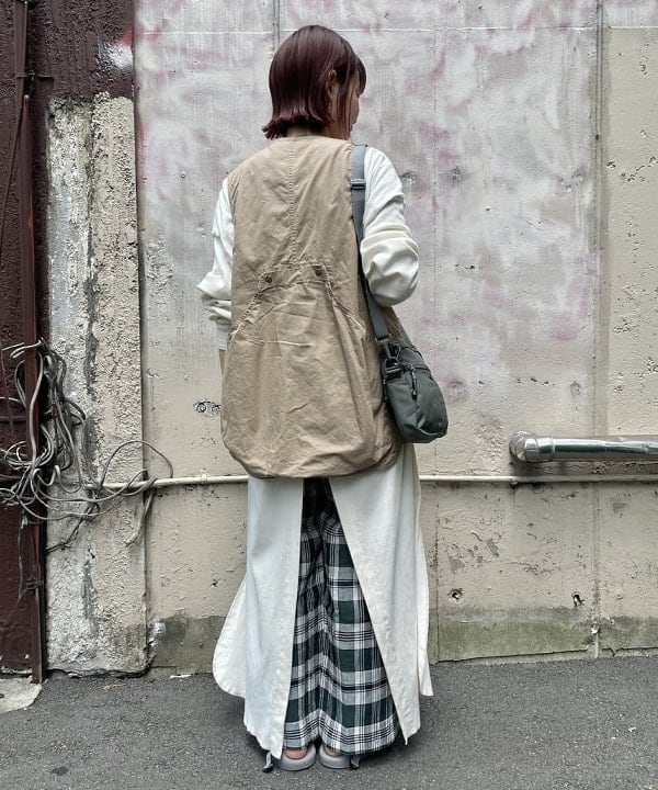 SHINAGAWAさんの「BEAMS WOMEN｜BEAMS BOY / 天竺 無地 ボートネック 7分」を使ったコーディネート