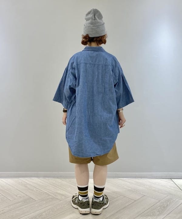 原口 愛さんの「BEAMS WOMEN｜WAREHOUSE & CO. / 別注 ステンシル13 Tシャツ」を使ったコーディネート