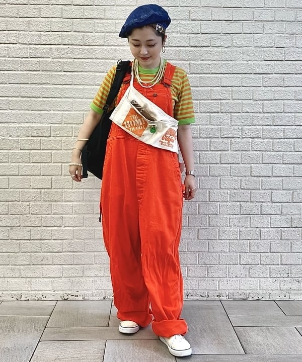 吉野 多恵さんの「BEAMS WOMEN｜BEAMS BOY / 樹脂 パール ロング ネックレス」を使ったコーディネート