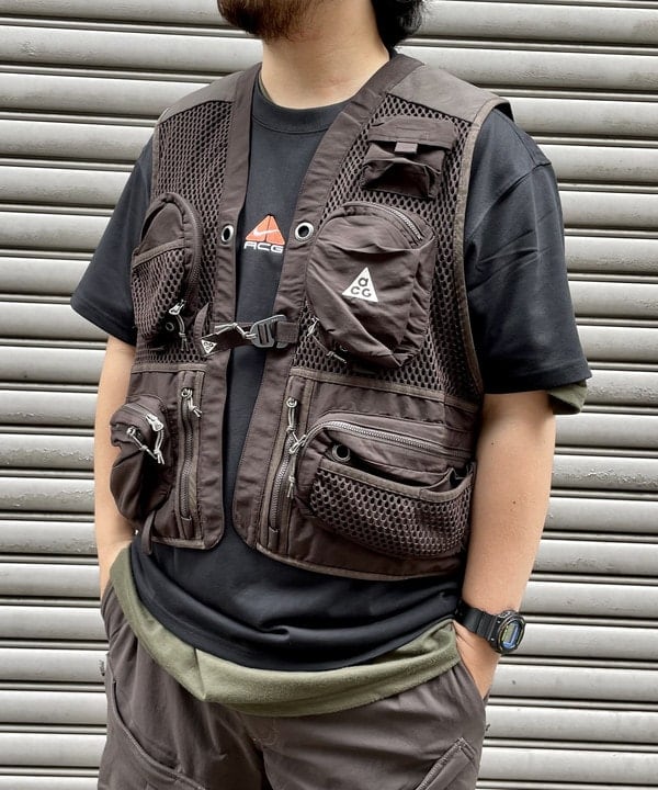 ヤマー 22AW NIKE ACG BUTTLES VEST Sサイズ バトルズ ベスト - トップス