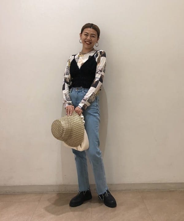 福岡 千晃さんの「BEAMS WOMEN｜JW PEI / Gabbi Bag」を使ったコーディネート
