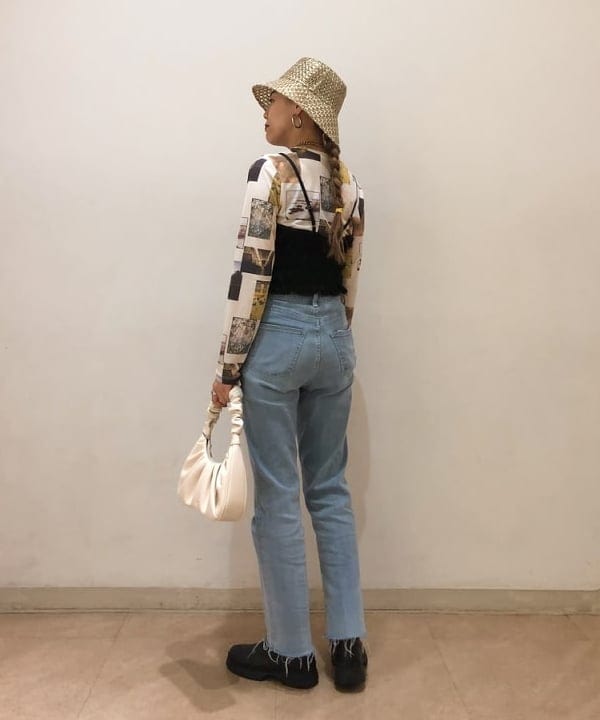 福岡 千晃さんの「BEAMS WOMEN｜JW PEI / Gabbi Bag」を使ったコーディネート