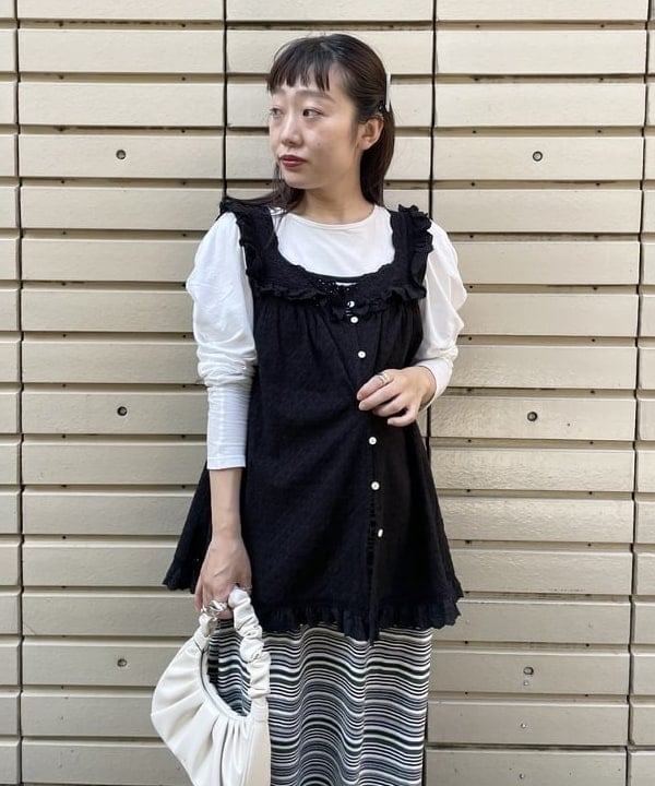 ハルキ　モモナさんの「BEAMS WOMEN｜JW PEI / Gabbi Bag」を使ったコーディネート