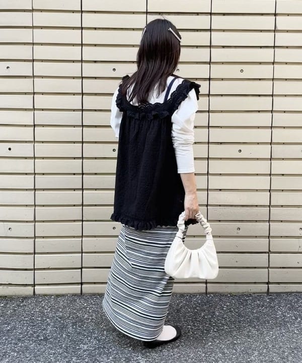 ハルキ　モモナさんの「BEAMS WOMEN｜JW PEI / Gabbi Bag」を使ったコーディネート