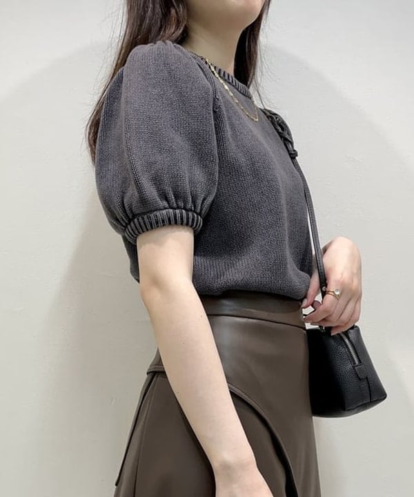 山田 千遥さんの「BEAMS WOMEN｜GIANNI CHIARINI / ALIFA レザーショルダーバッグ S」を使ったコーディネート