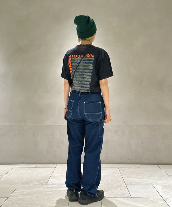 シマダリツコさんの「BEAMS WOMEN｜12オンス デニム ペインター パンツ」を使ったコーディネート