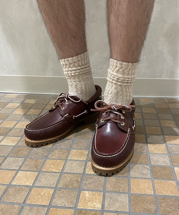 平柳 楓馬さんの「BEAMS WOMEN｜Timberland / Authentic 3eye Classic Lug」を使ったコーディネート