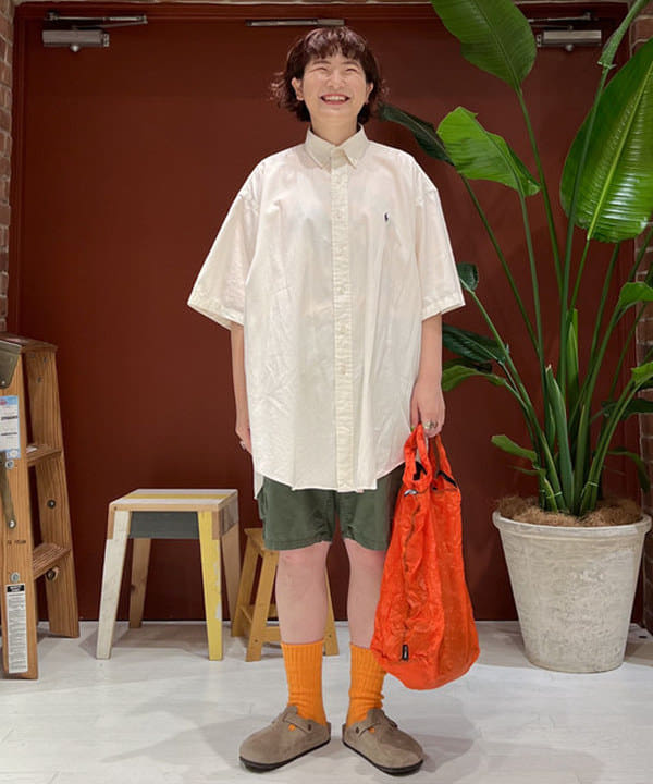 エノモト アミさんの「BEAMS WOMEN｜GRANITE GEAR / AIR GROCERY BAG エコバッグ」を使ったコーディネート