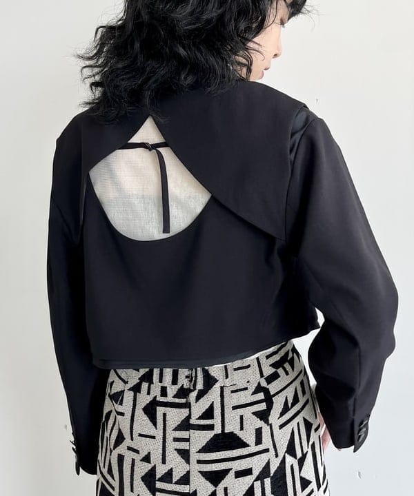 kigoさんの「BEAMS WOMEN｜キルティング ノーカラー ブルゾン」を使ったコーディネート