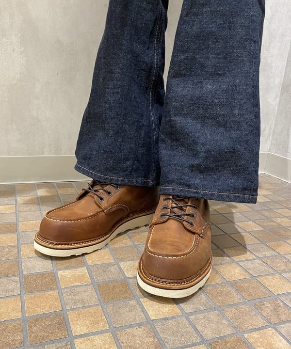 平柳 楓馬さんの「BEAMS WOMEN｜RED WING / 6inch Classic Moc 1907」を使ったコーディネート