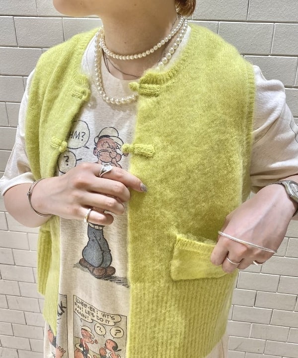 吉野 多恵さんの「BEAMS WOMEN｜BEAMS BOY / パールチョーカー セット」を使ったコーディネート