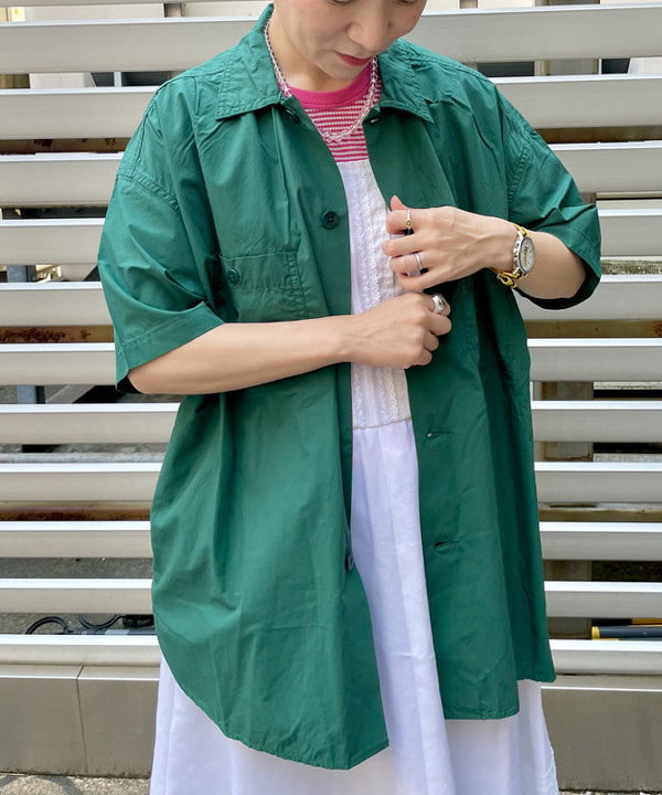 コウリキ　マミさんの「BEAMS WOMEN｜【別注】Healthknit / ワッフル ボーダー Tシャツ」を使ったコーディネート