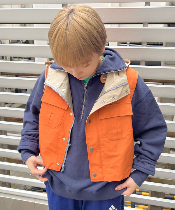 朱華さんの「BEAMS WOMEN｜Healthknit &times; BEAMS BOY / ワッフル ボーダー Tシャツ」を使ったコーディネート