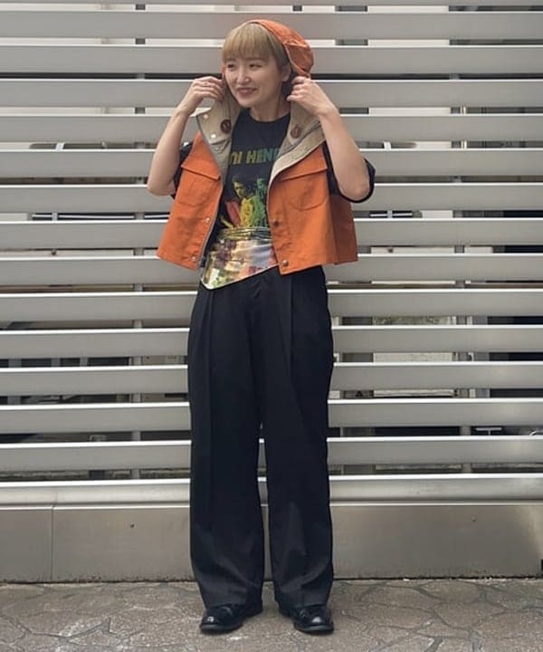 朱華さんの「BEAMS WOMEN｜」を使ったコーディネート