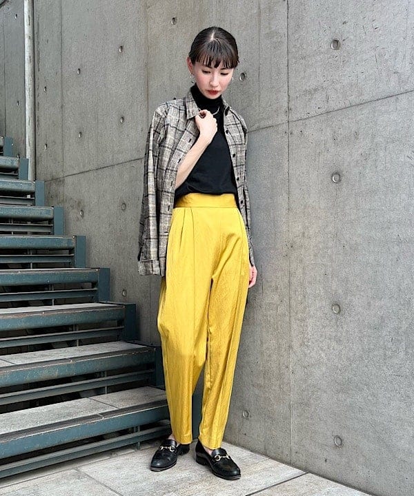 shibataさんの「BEAMS WOMEN｜PHILIPPE AUDIBERT × Demi-Luxe BEAMS / 別注 Millie ネックレス シルバー」を使ったコーディネート