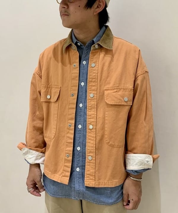 戸次 裕星さんの「BEAMS WOMEN｜BEAMS / ダックシャツ ブルゾン」を使ったコーディネート