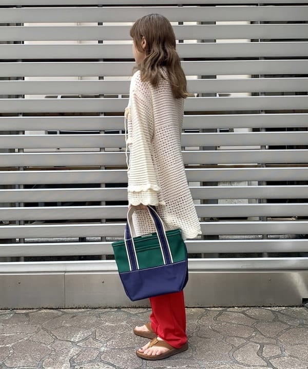 ナツハさんの「BEAMS WOMEN｜L.L.Bean / Deep Bottom Deluxe Boat and Tote S」を使ったコーディネート