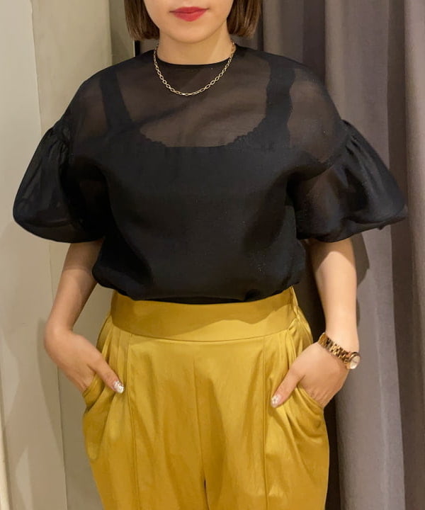 SAKAIさんの「BEAMS WOMEN｜PHILIPPE AUDIBERT × Demi-Luxe BEAMS / 別注 Millie ネックレス ゴールド」を使ったコーディネート