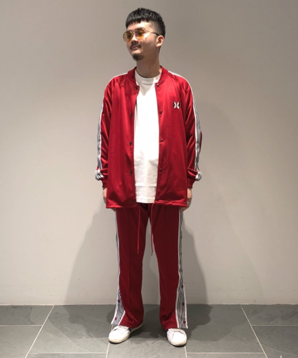 NEEDLES × BEAMS 別注 TRACK JACKET オリーブ-