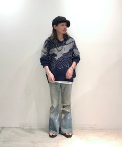 DAIRIKU × BEAMS / 別注 V-Neck Knit-siegfried.com.ec