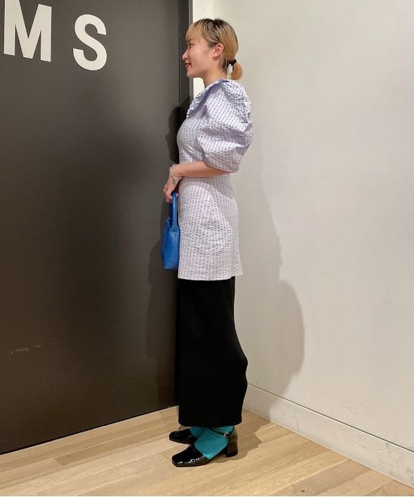 葛岡 七海さんの「BEAMS WOMEN｜Ray BEAMS / アンクルストラップ パンプス」を使ったコーディネート