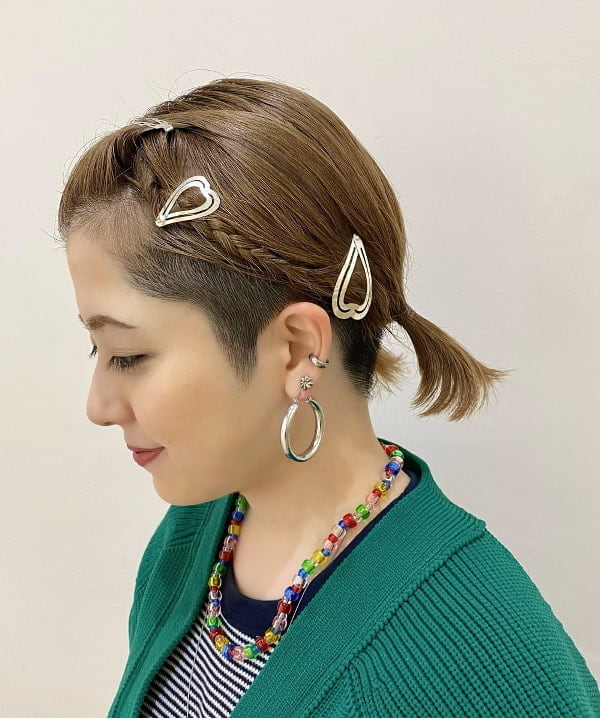 吉野 多恵さんの「BEAMS WOMEN｜【別注】Healthknit / ワッフル ボーダー Tシャツ」を使ったコーディネート