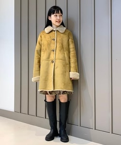 ートンです Ray ムートンコート レイビームスの通販 by miko's shop 