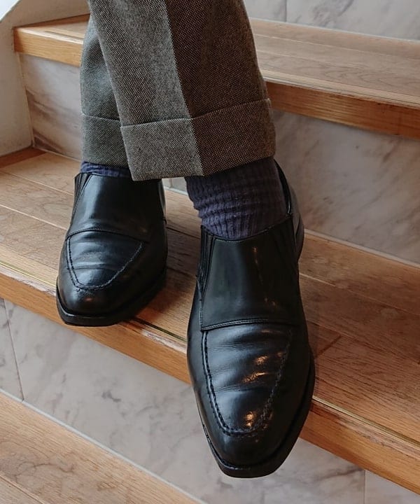 George Cleverley サイドエラスティックスリッポン伊藤昌輝