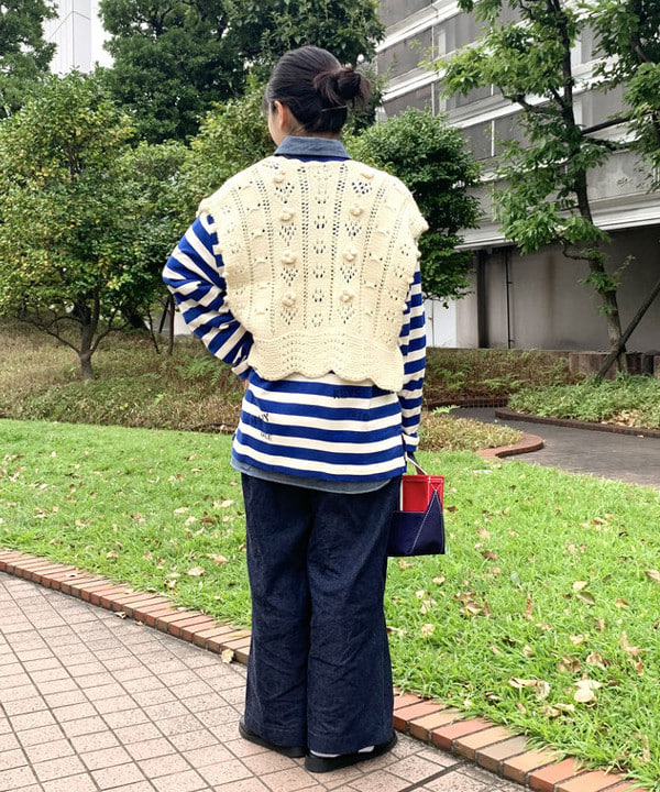 木下 季萠さんの「BEAMS WOMEN｜【別注】BUZZ RICKSON'S / シャンブレー ロングスリーブ シャツ」を使ったコーディネート