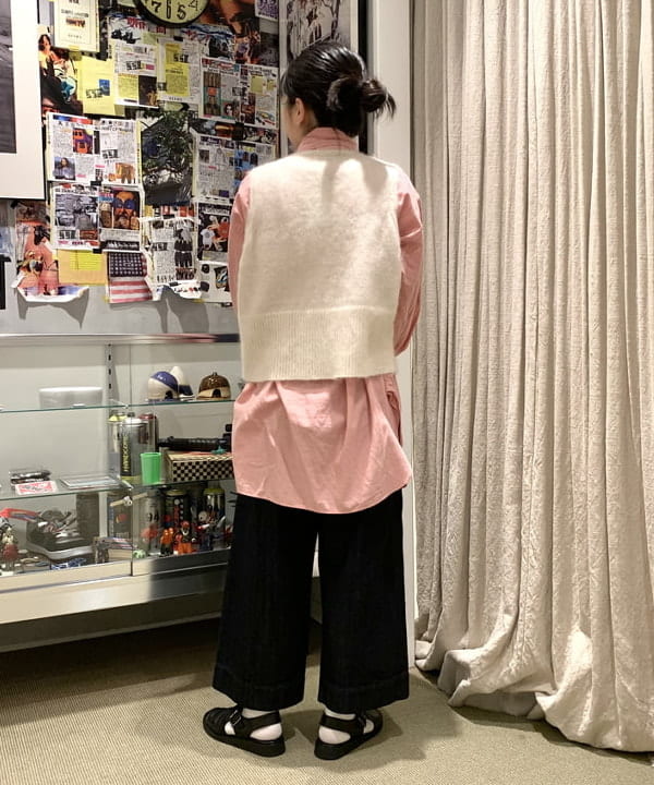 木下 季萠さんの「BEAMS WOMEN｜orSlow × BEAMS BOY / 別注 Monroe Jacket Special」を使ったコーディネート