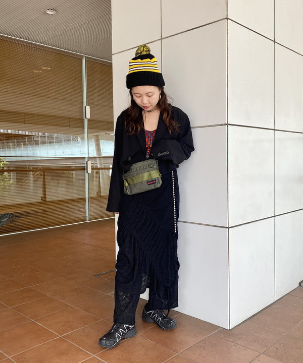 谷坊 ひかるさんの「BEAMS WOMEN｜【別注】BRIEFING / SACOCHE」を使ったコーディネート